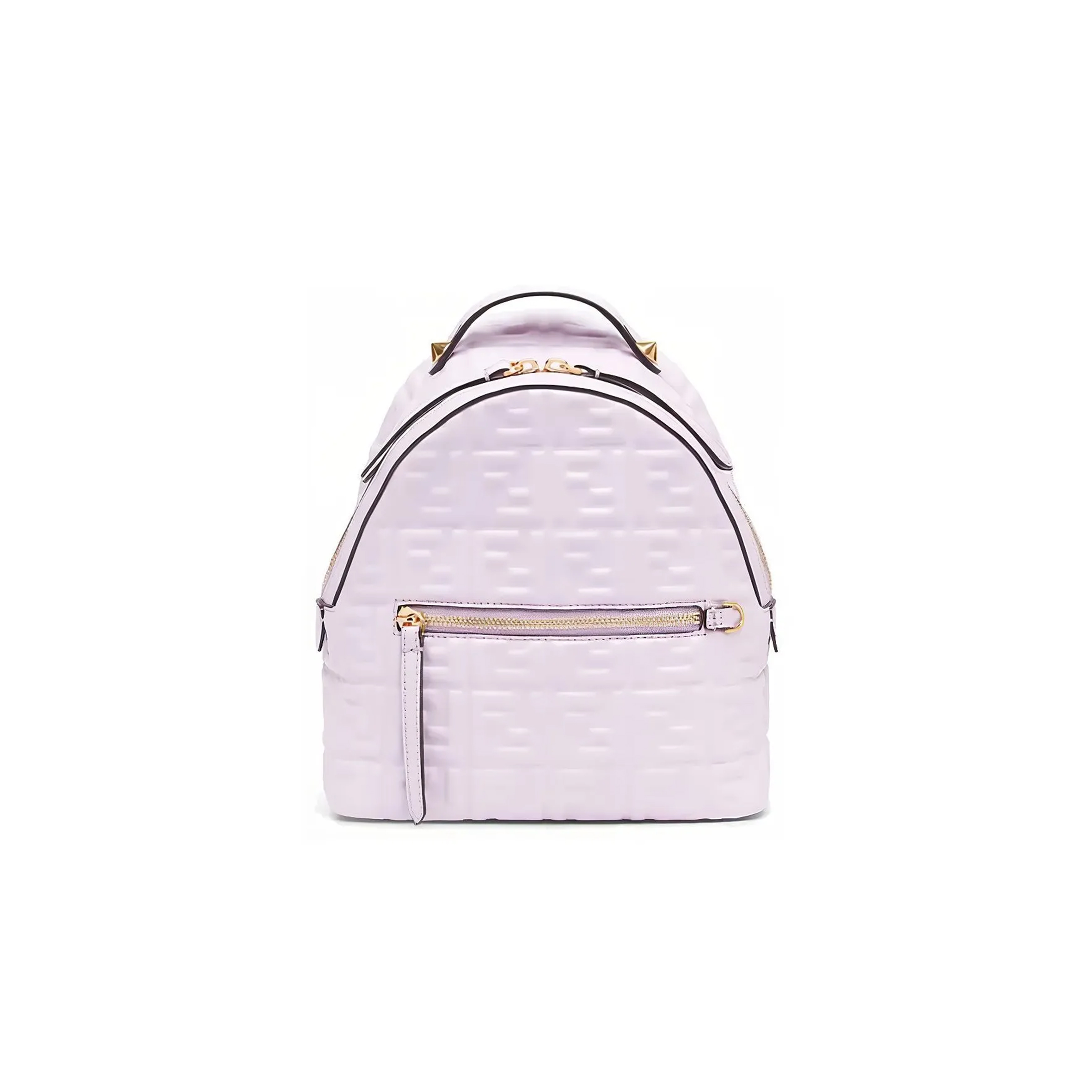 FENDI FF MOTIF EMBOSSED MINI BACKPACK 8BZ038A72VF1BZ4 (25*21*10cm)